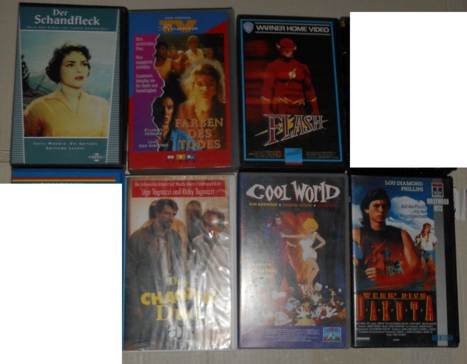 40 VHS Videokassetten Spielfilme zur Auswahl in Köln