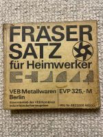 DDR Fräsersatz für Heimwerker vom VEB Metallwaren Berlin Sachsen-Anhalt - Merseburg Vorschau
