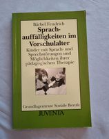 Sprachauffälligkeiten im Vorschulalter, Fendrich, Juventa Niedersachsen - Südbrookmerland Vorschau