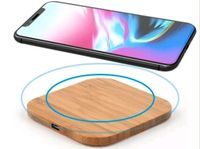 Bambus wireless Charger Induktions Ladegerät Bayern - Schweinfurt Vorschau