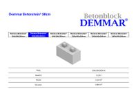 Stapelsteine Baustein Legoblock Betonbaustein Betonblockstein München - Schwabing-West Vorschau