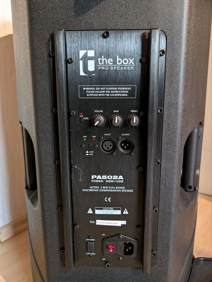 the box PA502 A aktives Fullrange-System in Oberasbach