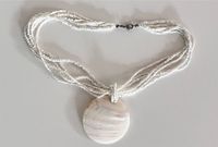 Muschelkette weiße Kette Modeschmuck Brandenburg - Treuenbrietzen Vorschau