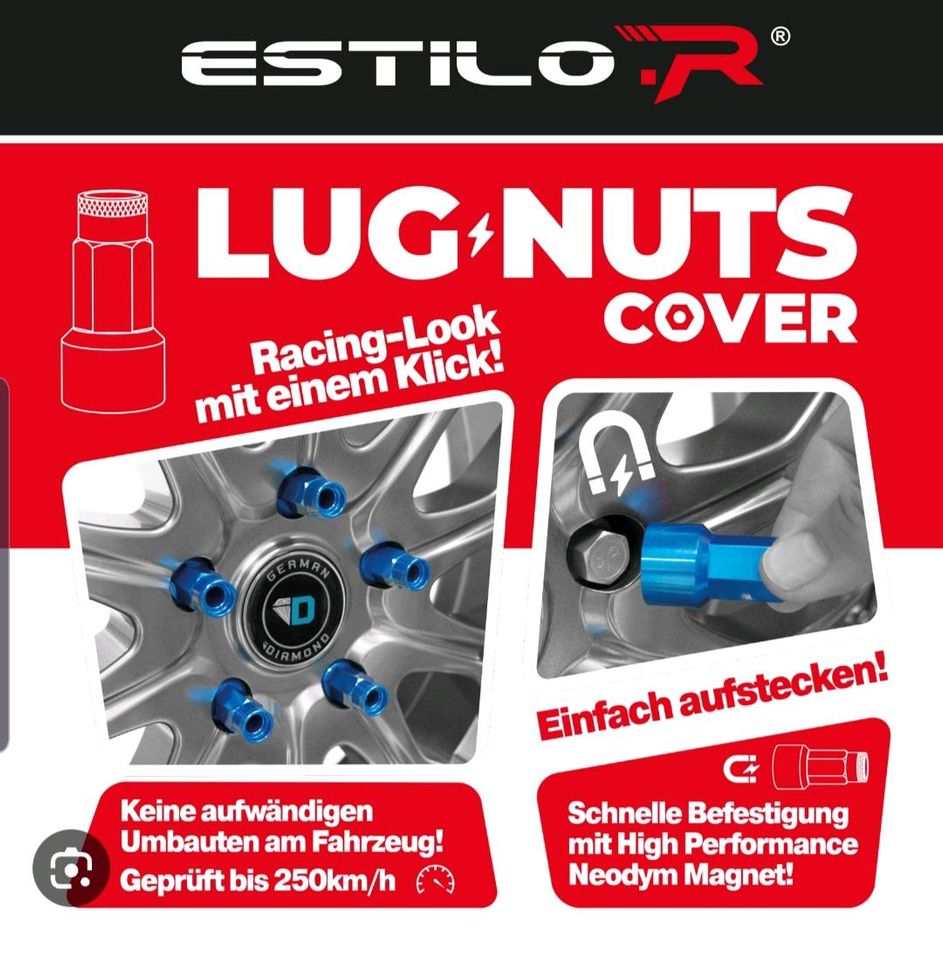 Lug Nuts Cover LuggNuzz Radschrauben Deckel Abdeckung in Bayern - Lindau |  Tuning & Styling Anzeigen | eBay Kleinanzeigen ist jetzt Kleinanzeigen