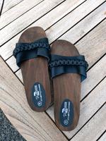 Holzclogs schwarz Größe 39, neuwertig Rheinland-Pfalz - Hoffeld Vorschau