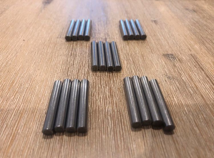 20 Regalstifte passend IKEA IVAR-Serie Metall Bolzen Metallstift in Remscheid