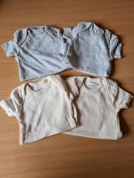 Bodys grau und beige, Gr. 50/56, Unisex, Newborn, Baby Kleidung Bayern - Untrasried Vorschau