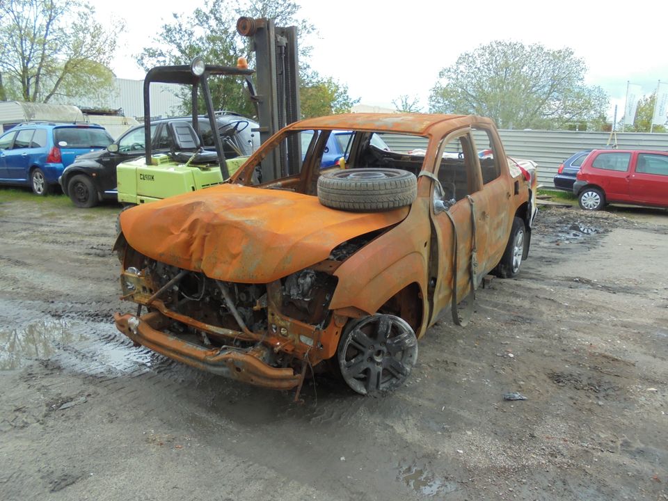 VW AMAROK 2,0 TDI 132 KW Brandschaden in Lübeck