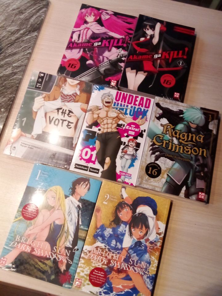 Manga Sammlung Akame ga Kill , Bright Sun, Undead Unluck in Mönchengladbach