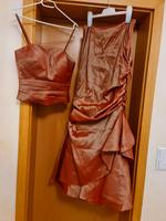 Abendkleid zweiteilig, Unique, Rot/Terrakotta Nordrhein-Westfalen - Brilon Vorschau