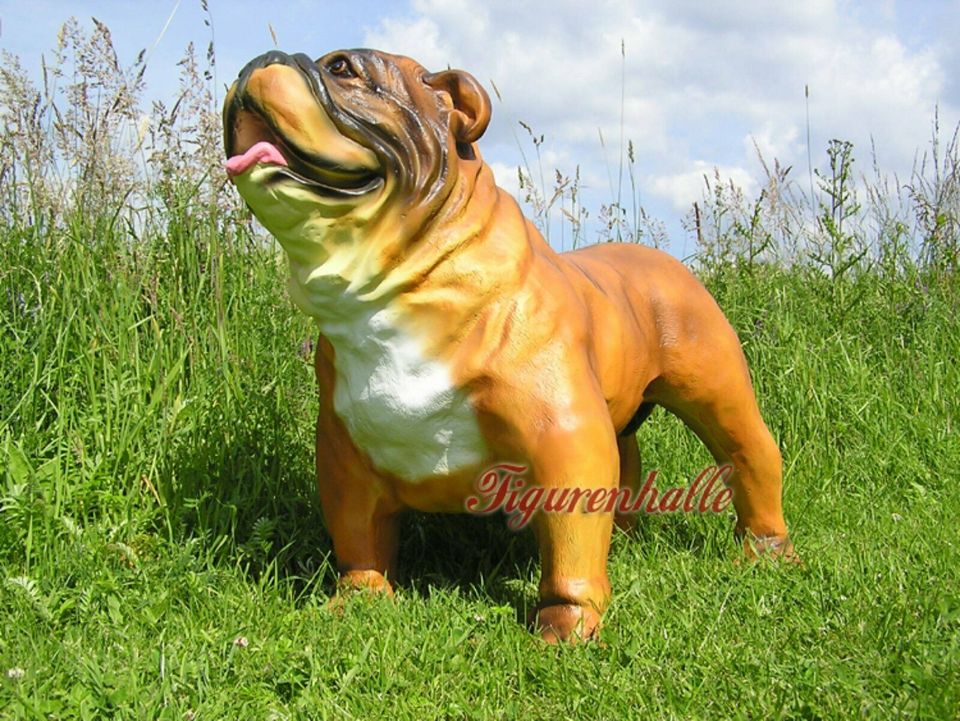 Englische Bulldogge Figur Statue Skulptur Gartenfigur Deko in  Nordrhein-Westfalen - Enger | eBay Kleinanzeigen ist jetzt Kleinanzeigen