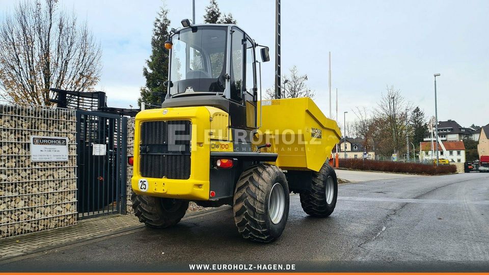 Dumper Wacker Neuson DW100 Kabine Allrad 4x4 Straßenzulassung Rad in Hagen