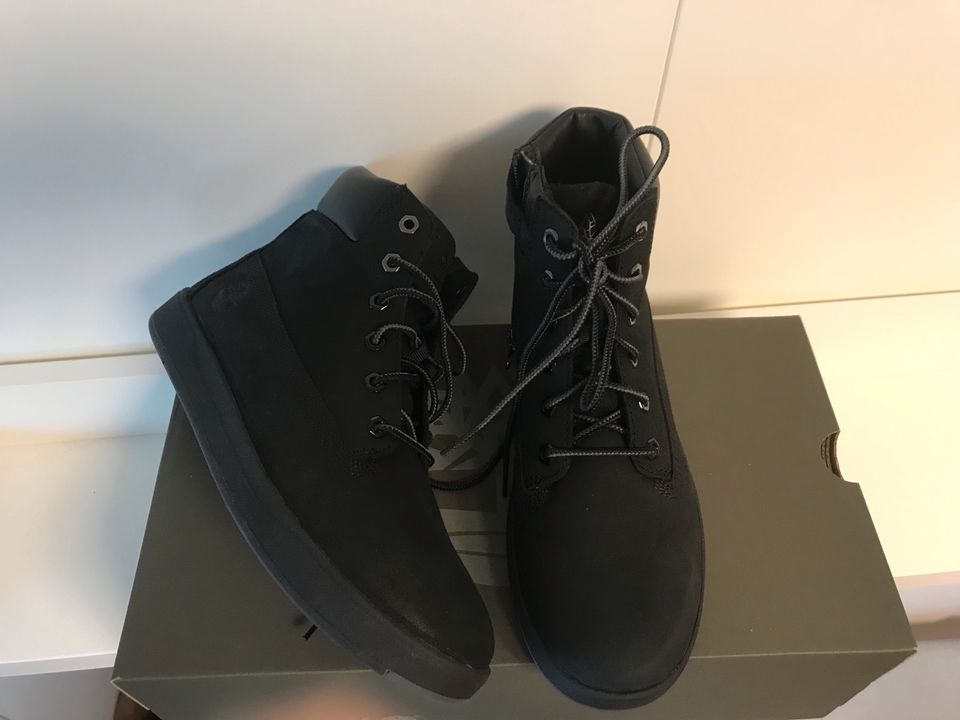 Timberland Kinder Leder Schuhe Sneakers in Gr.36 in schwarz NEU in Starnberg