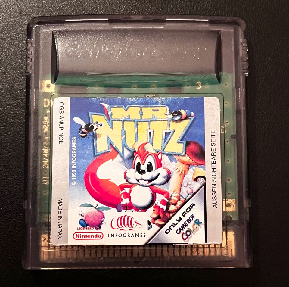 Nintendo Game Boy Color Spiel - Mr. Nutz Gameboy Mr Mister Nuts in Essen-West