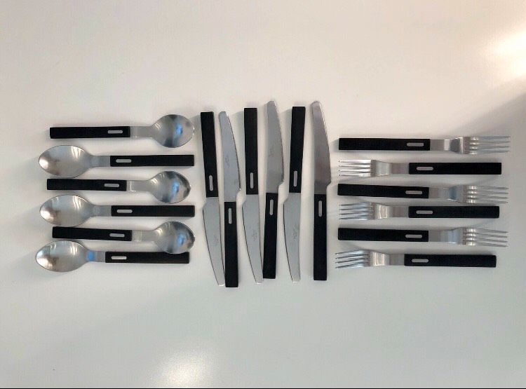 Besteck Set 6 Personen, 18-teilig, Grillbesteck in  Aubing-Lochhausen-Langwied - Aubing | eBay Kleinanzeigen ist jetzt  Kleinanzeigen