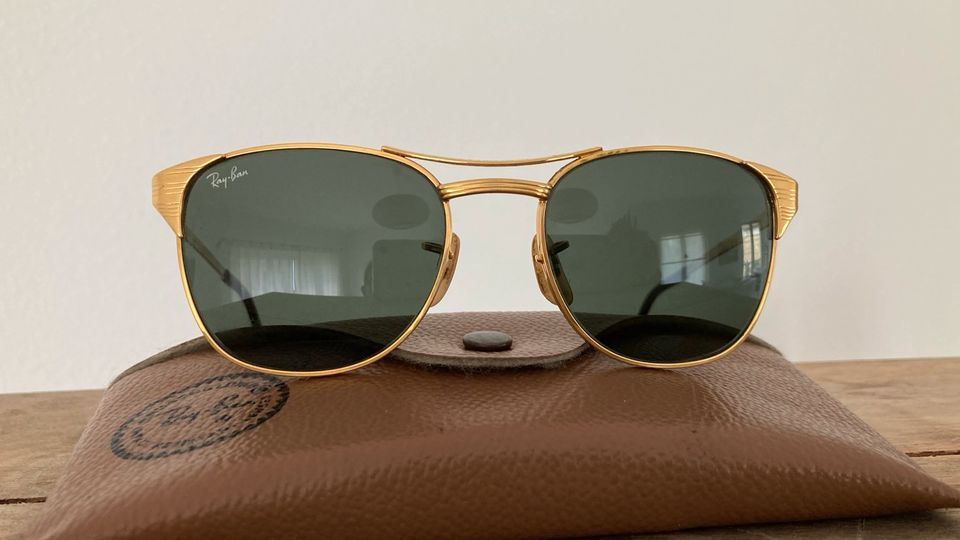 Orig. RAY BAN Vintage Sonnenbrille Signet gold in Flensburg