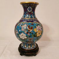 China Vase Cloisonné Messing Hamburg - Altona Vorschau