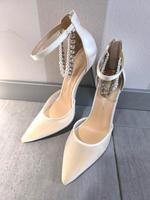 Brautschuhe Blue by Betsy Johnson 8 39 Ivory Creme Niedersachsen - Vechelde Vorschau