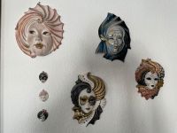Haushaltsauflösung- Masken aus Porzellan Wandschmuck Pierrot Rheinland-Pfalz - Kaiserslautern Vorschau