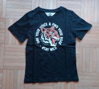 Schwarzes T-Shirt mit Tigerkopf von H&M / Gr. 110/116 / NEU Baden-Württemberg - Efringen-Kirchen Vorschau