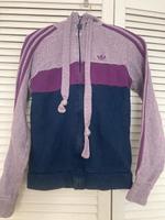 Adidas Kapuzenjacke, Trainingsjacke, lila dunkelblau, Bochum - Bochum-Mitte Vorschau