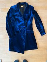 Anzugkleid Anzugweste Long Blazerkleid Samt Blau Royal Kobaltblau Bayern - Miltenberg Vorschau