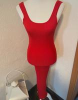 Zara H&M rotes Rippstrick Midi Kleid S Hessen - Herborn Vorschau