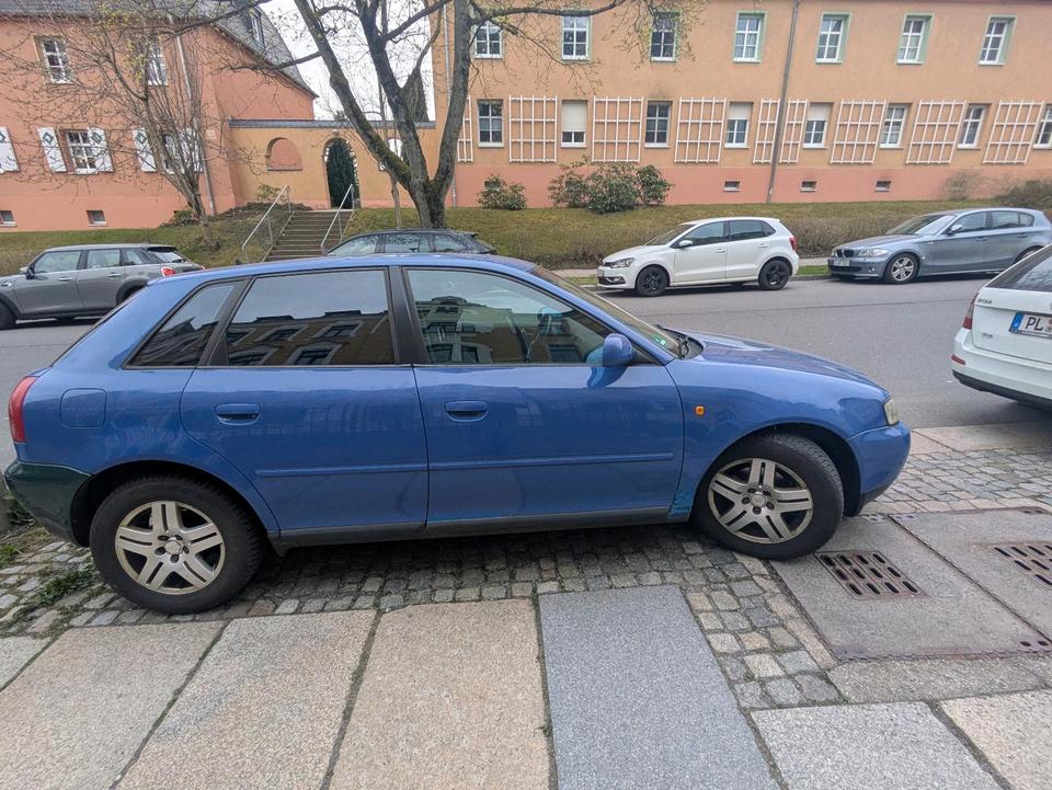 Audi A3 8 L, 1,9 TDI, 110 PS, EZ 03/2000, TÜV 9/25,  fahrbereit in Chemnitz