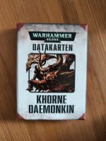 Warhammer Datakarten Khorne Daemonkin Hessen - Schauenburg Vorschau