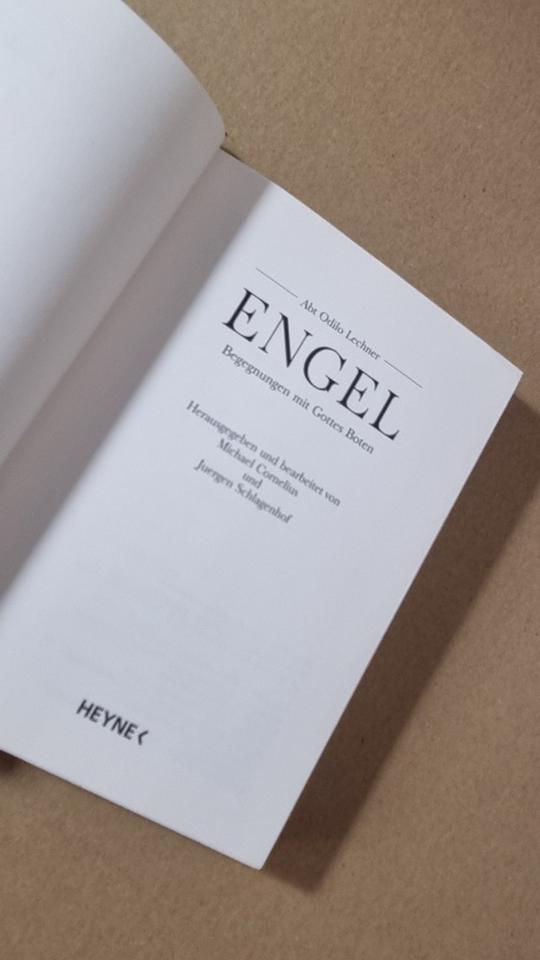Buch Engel, Begegnungen mit Gottes Boten: Abt Odilo Lechner in Harsum