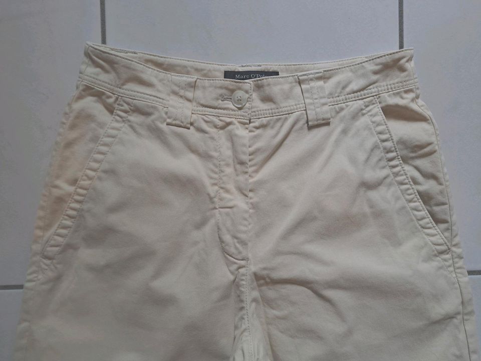 Marc O'Polo Lande Hose Gr. 36 S M Beige Jeans Wide leg Weit in Nauen