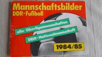 Heft Mannschaftsbilder DDR Fußball 1984/1985 Sachsen - Riesa Vorschau