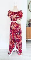 Vokuhila Maxikleid Gr. 38 Blüten Print Nordrhein-Westfalen - Schermbeck Vorschau