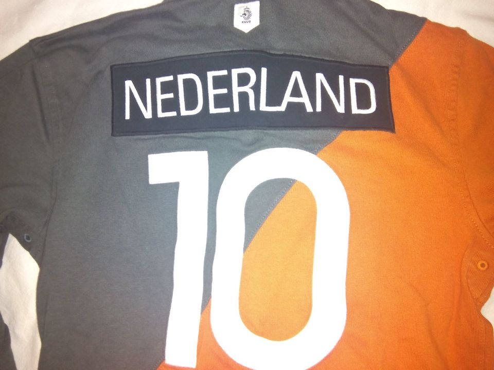 Nike Holland Niederlande Oranje Elftal Polo Langarm Poloshirt - S in Berlin