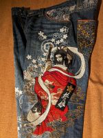 bestickte japanische Jeans - Kunoichi Edition Berlin - Pankow Vorschau