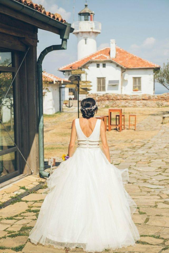 Brautkleid / Hochzeitskleid in Gr. 36 inkl. Schuhe und Tasche in Meerbusch
