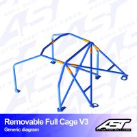 BMW E30 AST Käfig Ringtool Tracktool Limousine 2-Türer 325 M3 318 Baden-Württemberg - Reichartshausen Vorschau