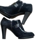 Scholl High Heels | Schwarze Wildleder Stiefeletten | Größe 39 Berlin - Treptow Vorschau