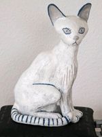 Kunstobjekt ägyptische Katze Statue Kunstwerk Handarbeit Deko Bayern - Bad Griesbach im Rottal Vorschau