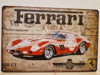 Blechschild Ferrari 250 GT 20x30cm Nostalgie Retro Geschenk Auto Nordrhein-Westfalen - Oberhausen Vorschau