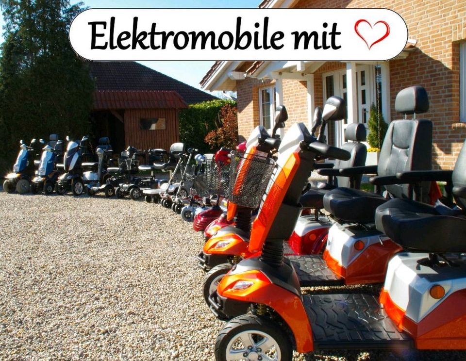 ❤️15 km/h Elektromobil Mini Crosser X1 4W Orange, Seniorenmobil in Ahrensburg