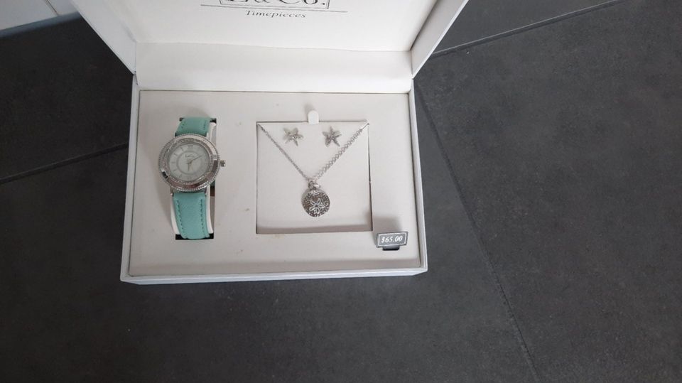 Geschenkset L & Co. Timepieces 4-teilig - NEU OVP in Box in Marxheim