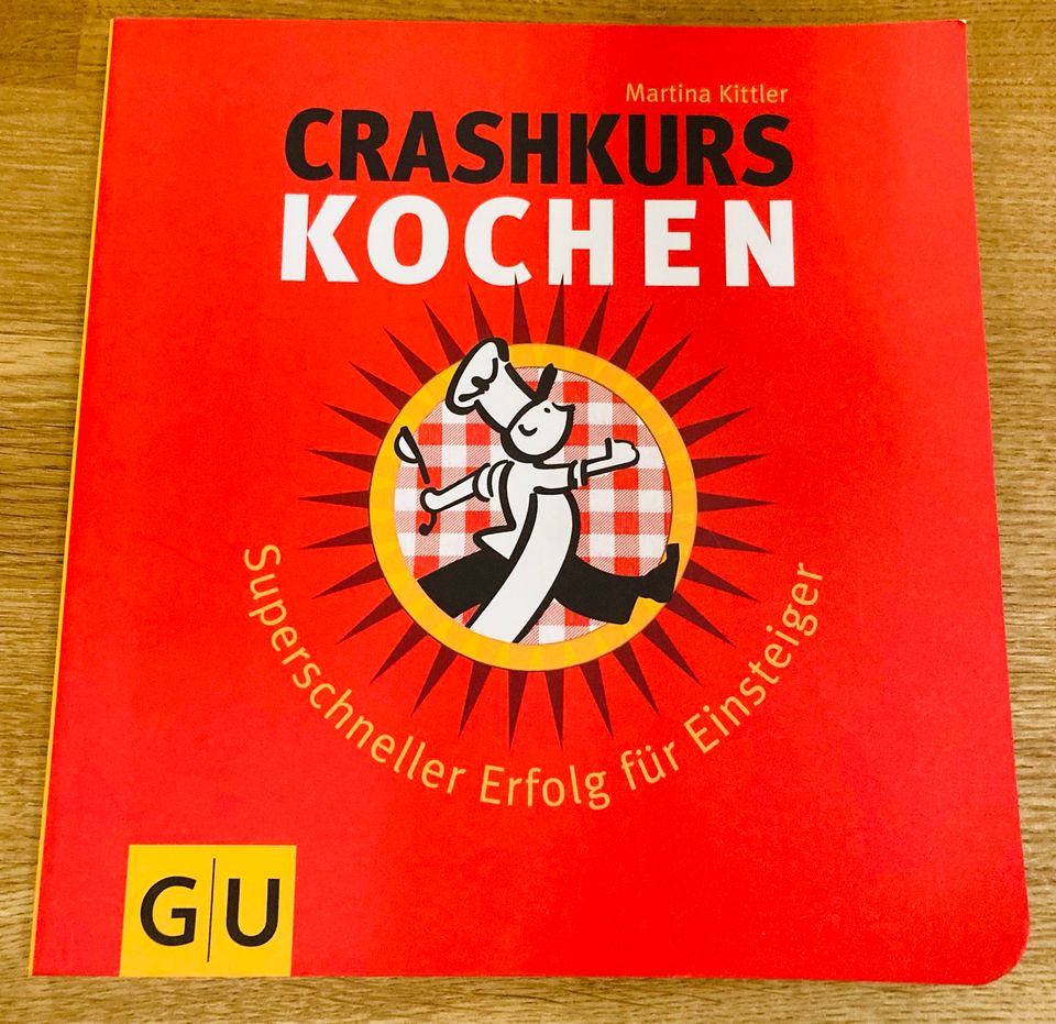 GU Kochbuch Paperback „Crashkurs Kochen“ für Einsteiger in München