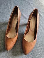 Tamaris Pump cognac braun Hessen - Ronshausen Vorschau