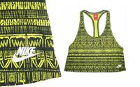 NIKE Signal Crop Top loose fit Sport Tanktop gelb/schwarz Gr.L Schleswig-Holstein - Reinbek Vorschau