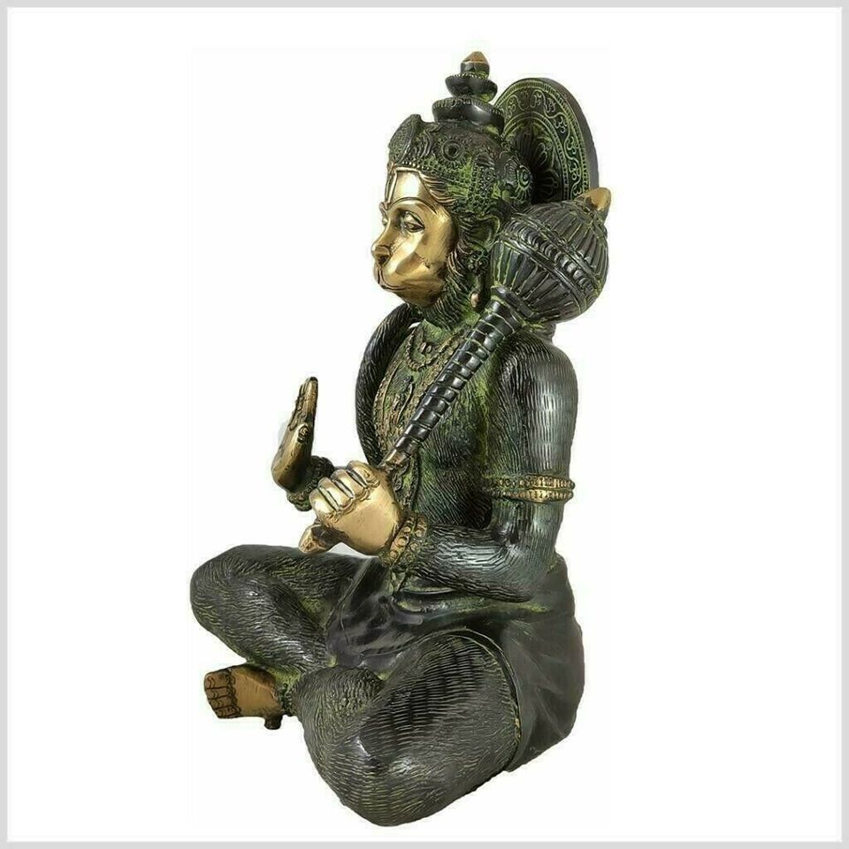 Hanuman - Affengott Messing 35cm 6kg Ramayana Rama Shiva Krishna in Stuttgart