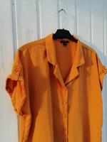 Damen Bluse 44  XXL oversize orange kurzarm relaxed fit Baden-Württemberg - Durbach Vorschau