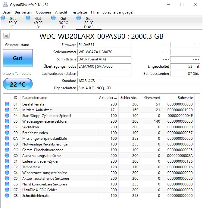 Diverse S-ATA Festplatten HDD (80/160/320 GB/ 1 Tbyte) in Göttingen