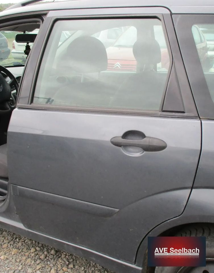 Ford Focus Mk1 Tür hinten links Bj 2004 Graphit grau in Waldbrunn