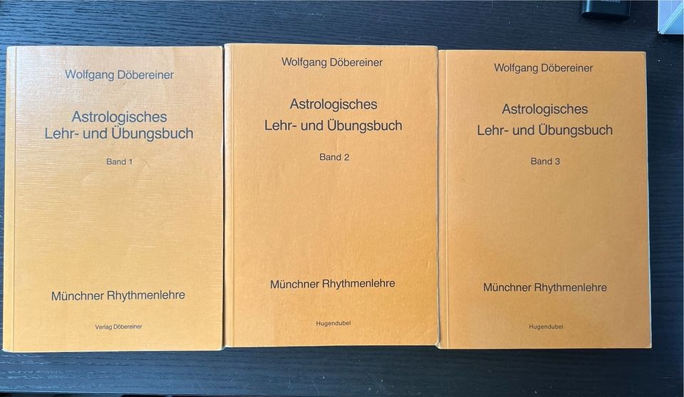 Astrologisches Übungsbuch, Wolfgang Döbereiner Band 1-3 in Fürth